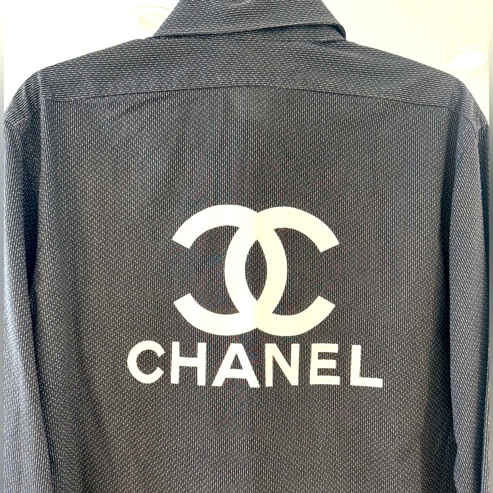 shirt-jacket with white CC Logo - Picture 3 of 8